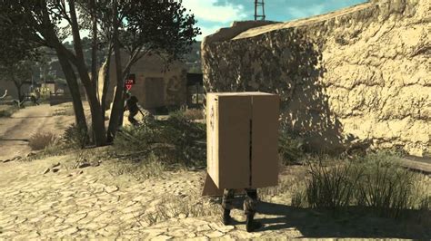 metal gear box slide|solid snake in a box.